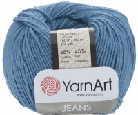Пряжа Yarnart Jeans (16 синий)