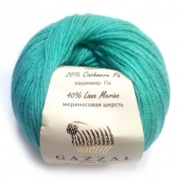 Пряжа Gazzal Baby wool Gazzal (832 морская волна)